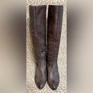 Frye Missy Tall Wedge Boot Size 8.5M